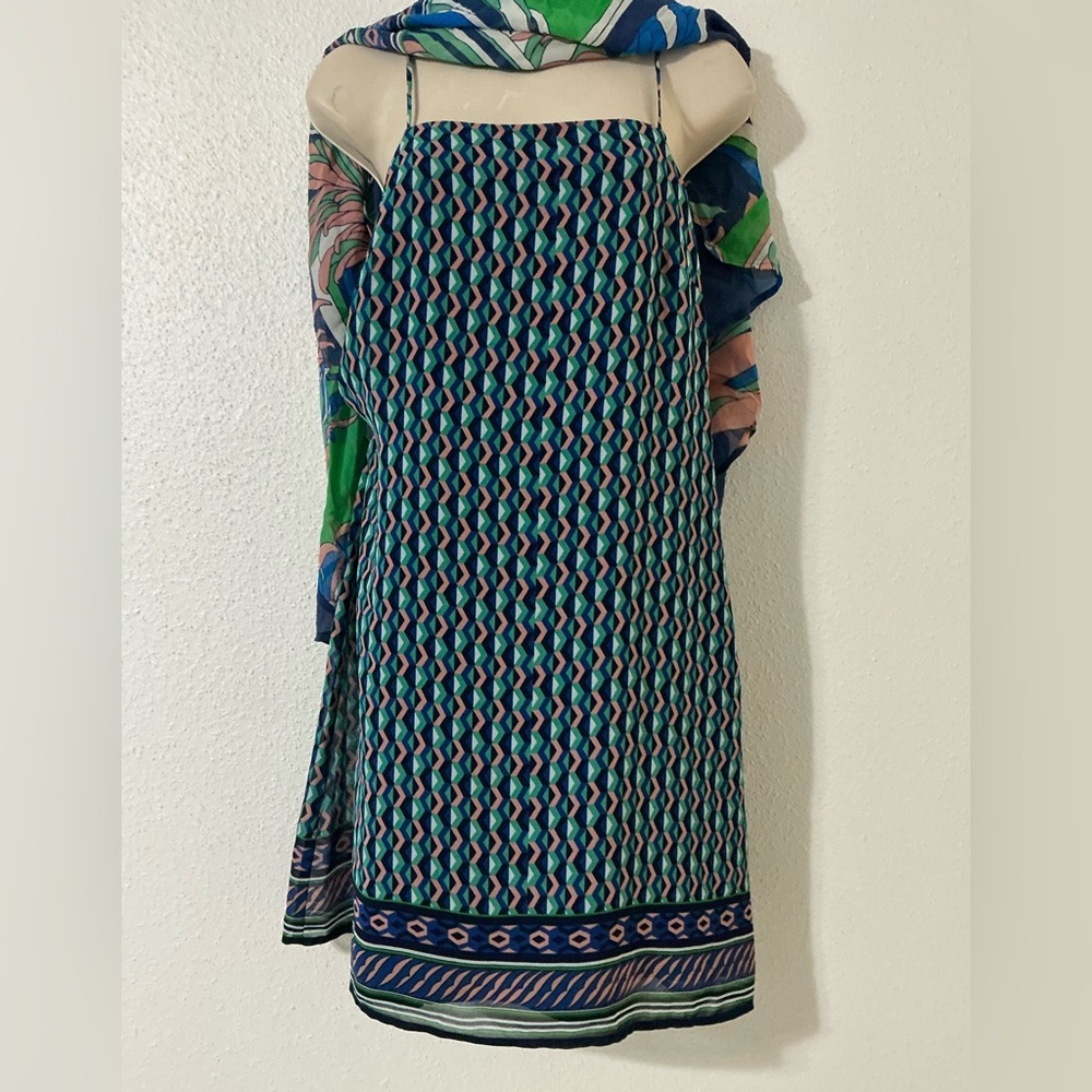 Anthropologie Maeve layered silk dress size small - Picture 7 of 10
